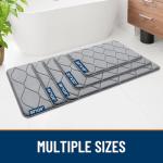Smiry Ultra Soft Non-Slip Bath Mat, Grey