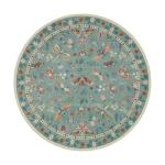 Lahome Washable Non-Slip Round Boho Rug 4ft
