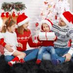 Black Fluffy Round Shag Rug for Kids' Rooms