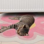 Cute Flower Round Area Rug for Girls Room