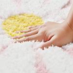 Pink Flower Bath Mat - Soft & Non-Slip