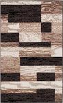 Modern Geometric Patchwork Area Rug, 2' x 3