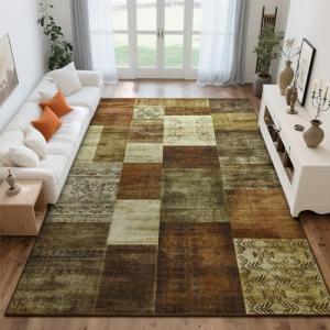 Tepook Geometric 6x9 Modern Area Rug