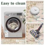 Jinchan Yarden 2x3 Beige Non-Slip Area Rug