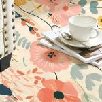 Washable Soft Non-Slip Half Circle Area Rug