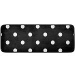 Black and White Polka Dot Runner Rug 2'x6