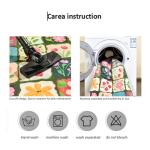 Vintage Floral 4x6 Washable Area Rug