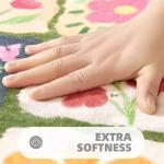 Vintage Floral 4x6 Washable Area Rug