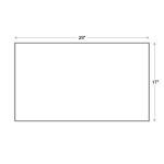 Black Polka-Dots Doormat by Calloway Mills 17"x29