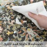 Vintage Floral Washable 2x3 Entryway Area Rug