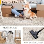 PureCozy Taupe Washable Vintage Area Rug 2x3