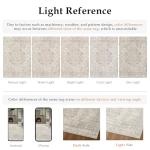 Cozy Beige 2x3 Vintage Washable Area Rug