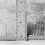 Light Grey Large Shag Area Rug 6 x 9