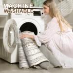 Tortania 5x7 Washable Neutral Boho Area Rug