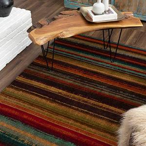 Boho Stripe 5' x 8' Area Rug - Multicolor