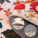 RELEANY Floral 5x7 Machine Washable Area Rug