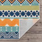 Marbella Boho Outdoor Rug 5' x 7' Multi
