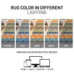 Marbella Boho Outdoor Rug 5' x 7' Multi