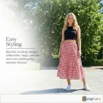 Red Gingham Fabric - 60" Wide Poly Cotton Blend