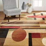Home Dynamix Tribeca Jasmine Geometric Area Rug, 6'7"x9'10