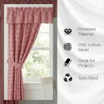 Red Gingham Fabric - 60" Wide Poly Cotton Blend