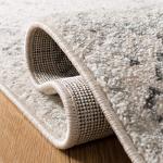 Tulum Ivory & Grey Moroccan Area Rug - 9' Square