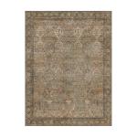 Bavni Washable 8x10 Vintage Print Area Rug