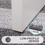 Kitinjoy Non-Slip Indoor Outdoor Doormat, Grey