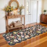 Floral Vintage Non-Slip 2x6 Runner Rug