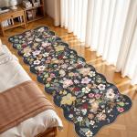 Floral Vintage Non-Slip 2x6 Runner Rug
