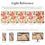 Washable Floral Runner Rug 2x5 Beige