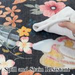 Floral Vintage Non-Slip 2x6 Runner Rug