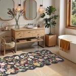 Floral Vintage Non-Slip 2x6 Runner Rug