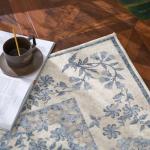 Zenith Floral 3x8 Washable Non-Slip Runner Rug