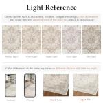 Beige Washable Vintage Runner Rug 2x5