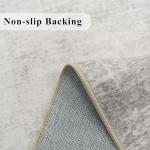 Washable 2x5 Beige Kitchen Runner Rug