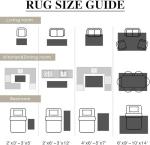 Beige Vintage Medallion Washable Runner Rug 2x8