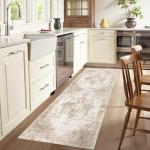 Vintage Boho Medallion Washable Runner Rug 2x6