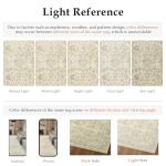 Beige Vintage Runner Rug 2x6 for Indoor Spaces