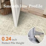 Beige Vintage Runner Rug 2x6 for Indoor Spaces