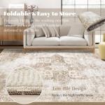 Vintage Boho Medallion Washable Runner Rug 2x6