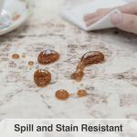 Beige Vintage Washable Hallway Runner Rug