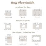 Vintage Boho Medallion Washable Runner Rug 2x6