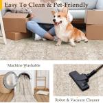 Beige Vintage 2x8 Washable Runner Rug