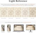 Beige Vintage Washable Non-Slip Runner Rug