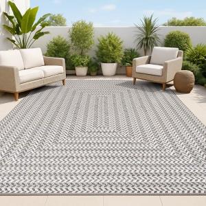 Jonathan Y Concentric Squares 3x5 Area Rug