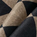 PureCozy 3x5 Checkered Jute Outdoor Patio Rug