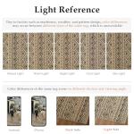 PureCozy 3x5 Black Jute Outdoor Area Rug