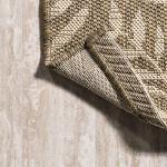 JONATHAN Y Palm Frond 3x5 Area Rug
