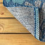 JONATHAN Y Floral Textured Weave Area Rug 3x5